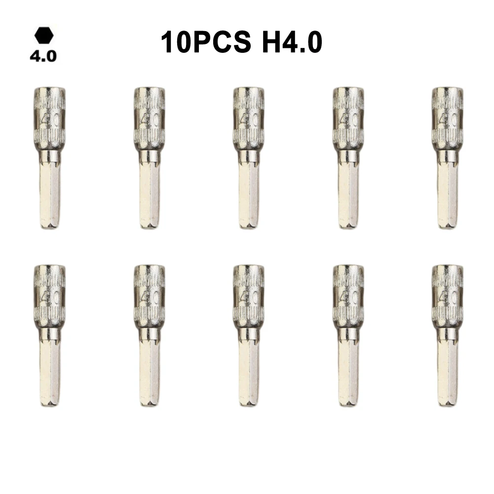 Comprehensive H4 Hex Shank Screwdriver Bit Set Featuring Ten Pieces Suitable for All Your For DIY Requirements