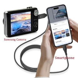 OTG Cable for Type-C to SUC-C3/C7;smartphone connected Samsung SLR camera Data Cable WB210 ES55 ST10 PL20 M110 NV33 L100 YL500