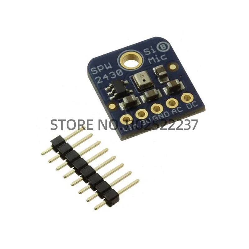 SPW2430 MEMS Microphone Sound Detection Sensor Module Mono MEMS Microphone Detect for Voice Converters Audio Recording