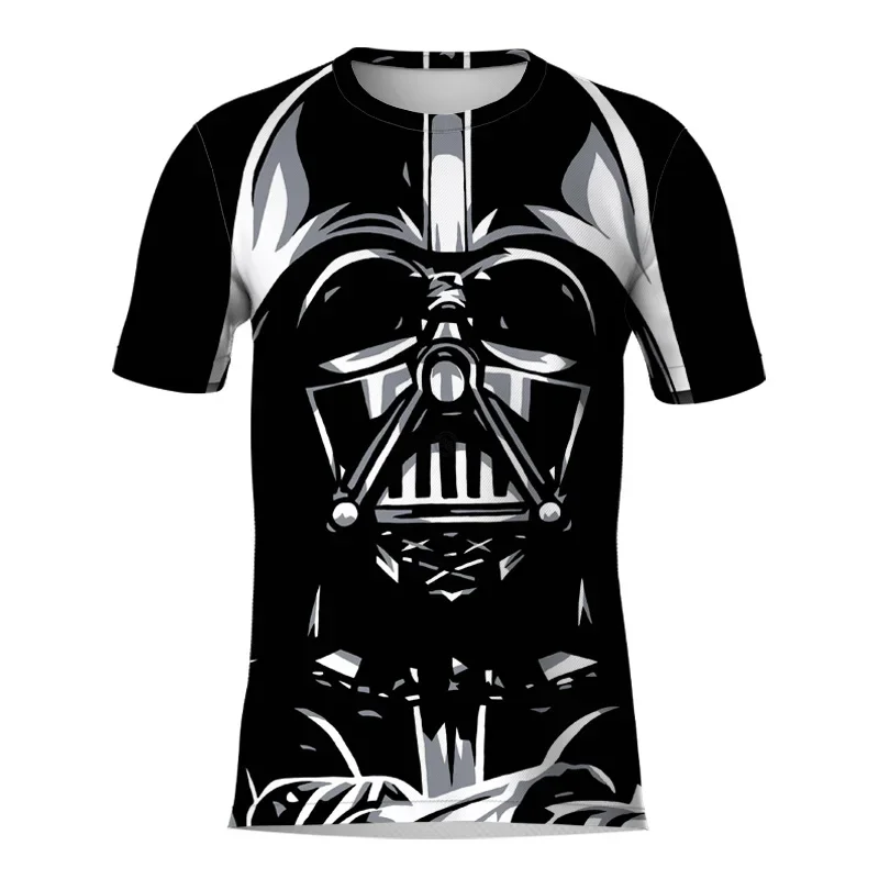 Disney Star Wars Graphic T Shirts Men New Classic Darth Vader Stormtrooper Logistics Operations Summer T-shirt Men's And Women