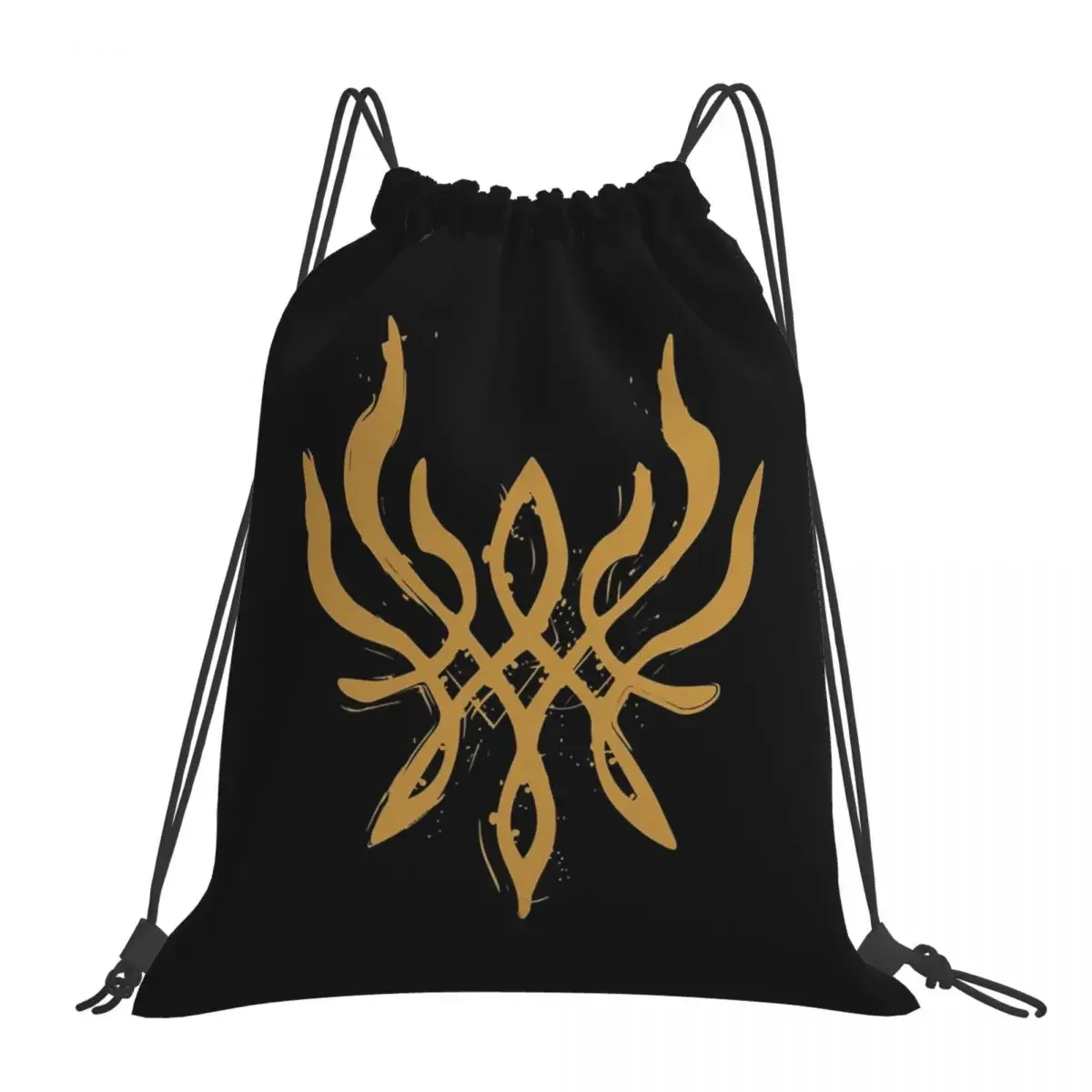 Эмблема огня Три дома Byleth Герб пламени Пылающая версия Рюкзаки Пучок на шнурке Карманная сумка для мелочей Сумки для книг Школьные сумки