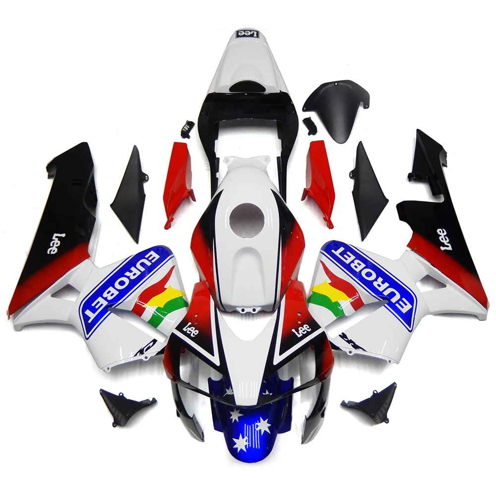 

Для Honda CBR600RR CBR 600RR F5 2003-2004 аксессуары для мотоциклов комплект кузова инъекция ABS пластик полный обтекатель панель комплект формы