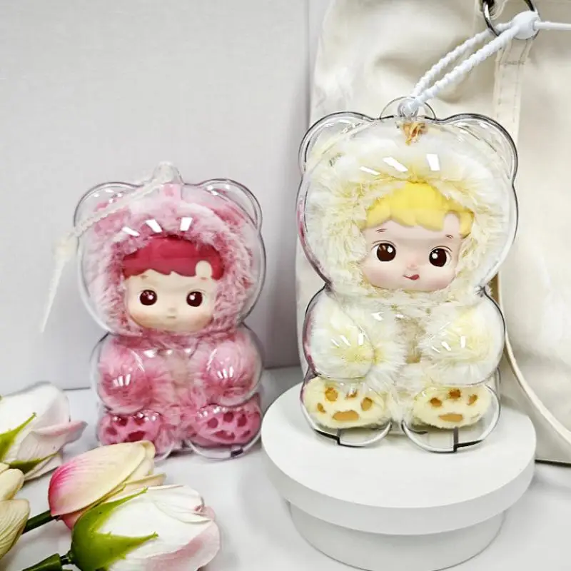 Little Bear Gummy Candy Series colgante de goma carcasa protectora a prueba de polvo para muñeca