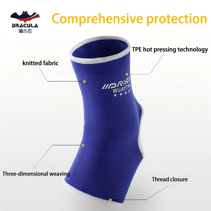 Boxing Ankle Guards, Muay Thai Ankle Protectors, Martial Arts Foot Guards, Training Foot Instep Socks for Adults and Children