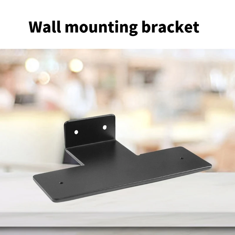 Space Saving Metal Wall Mount For Superior Sound Experience, for Speaker AntiSlip Plate Floating Shelf Dropship