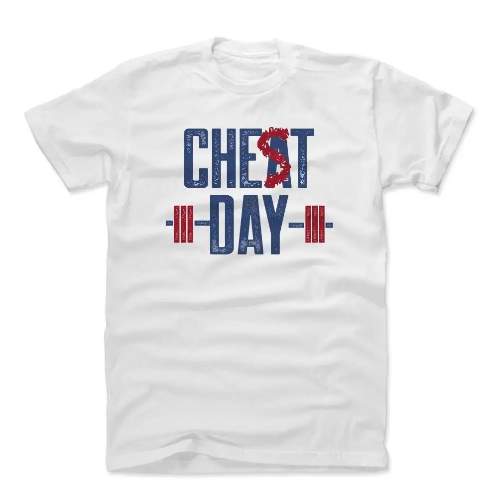 Lifting Men's Cotton T Shirt Workout Fitness Chest Day Not Cheat