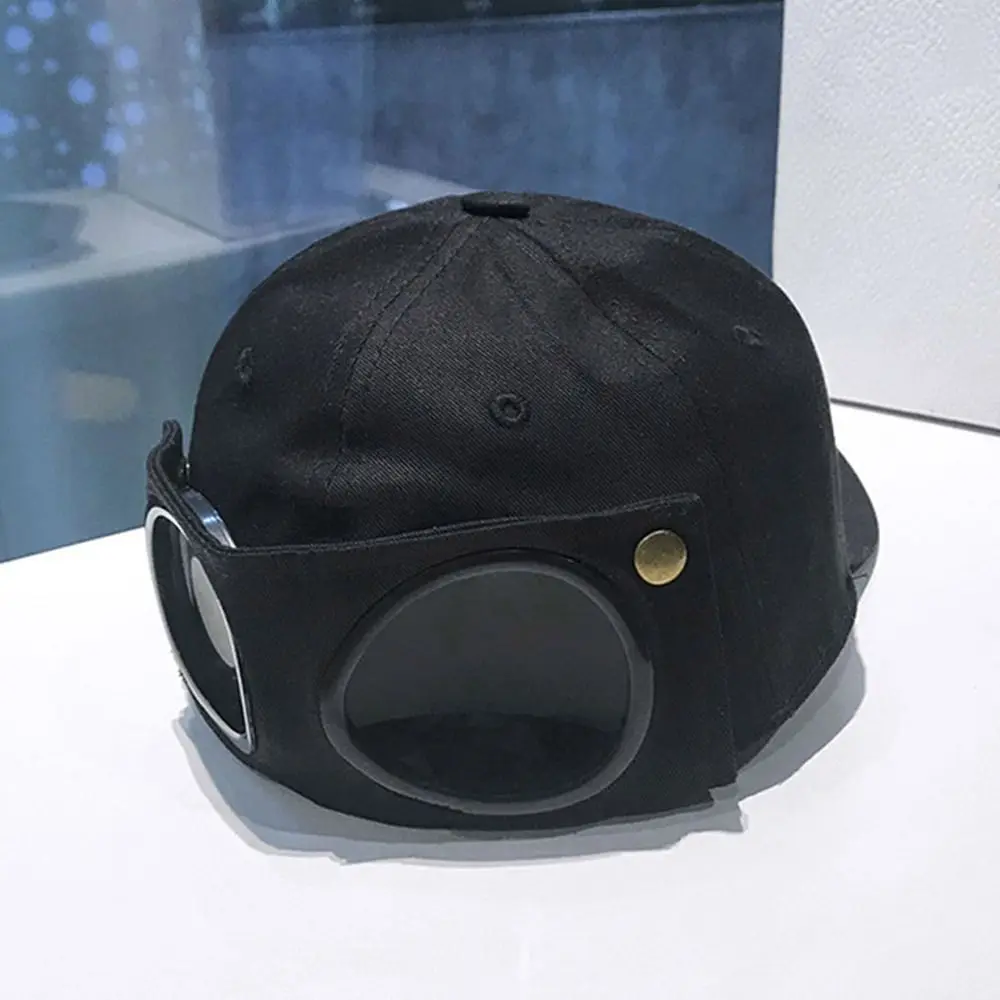 Fashion UV Protection Breathable Glasses Baseball Cap Pilot Hat Sun Hat Peaked Cap