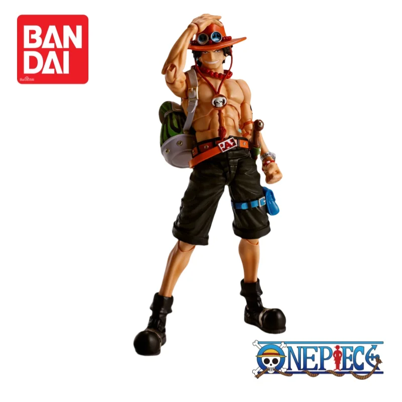 En Stock Original Bandai One Piece Portgas D Ace estatuilla 100% mercancía de Anime genuina figura de acción coleccionable modelo limitado