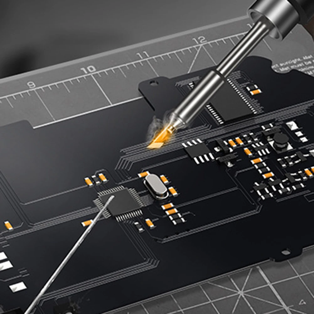 HS02A Portable Repair Tool with Adaptive Power Modes Electrostatic Protection and Customizable Settings for Professional Use