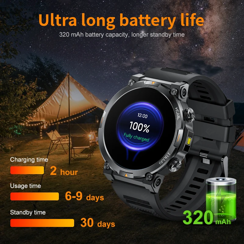ساعة ذكية للرجال LIGE 2026 بشا - مراجعة Smartwatch Latest Watches For Men وسعره