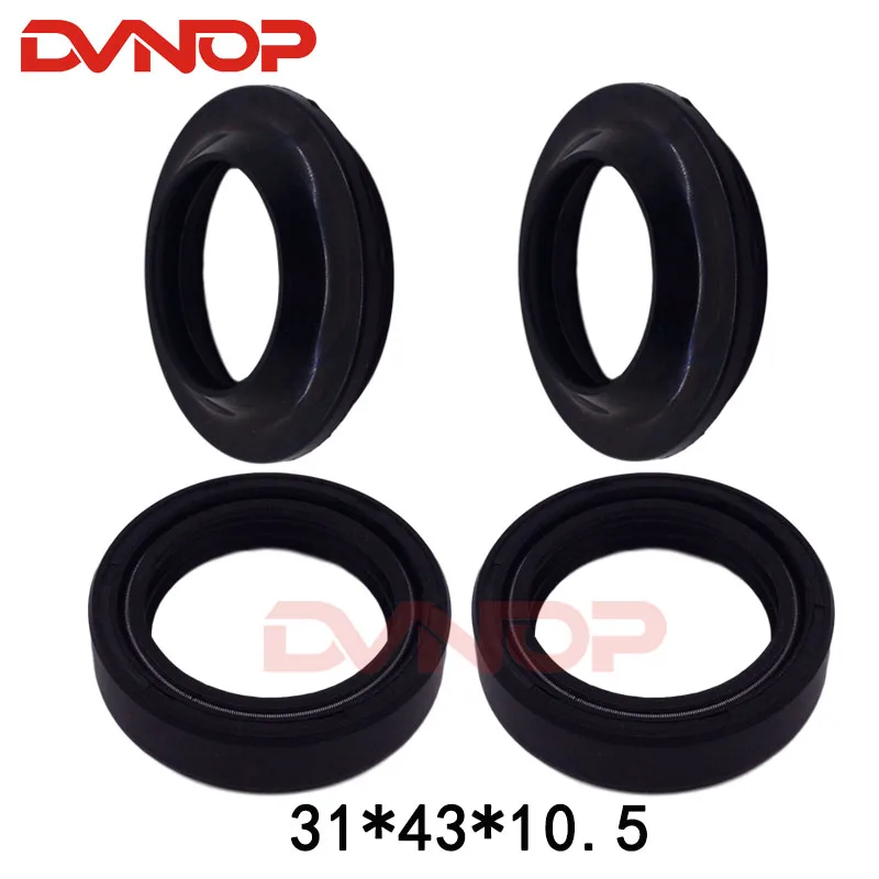 Motorcycle 31*43*10.5 Front Fork Damper Shock Absorber Oil and Dust Seal For Honda Suzuki WY125 CBT125 MTX80 XL185 XR125 XR200