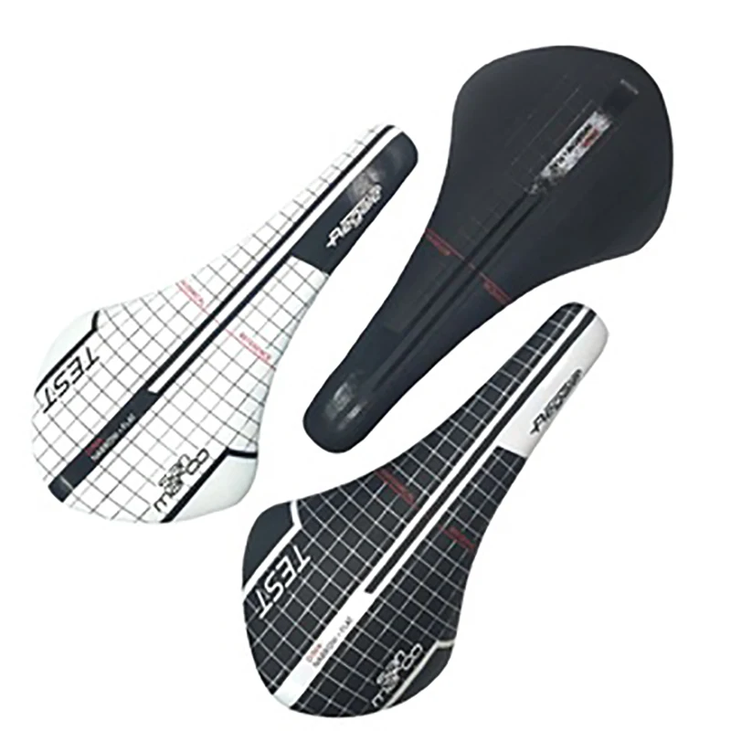 135g Super Light Carbon bike Saddle MTB Road T800 Carbon Fiber 145 Bicycle Seat Comfortable Leather EVA Cycling Racing Cushions