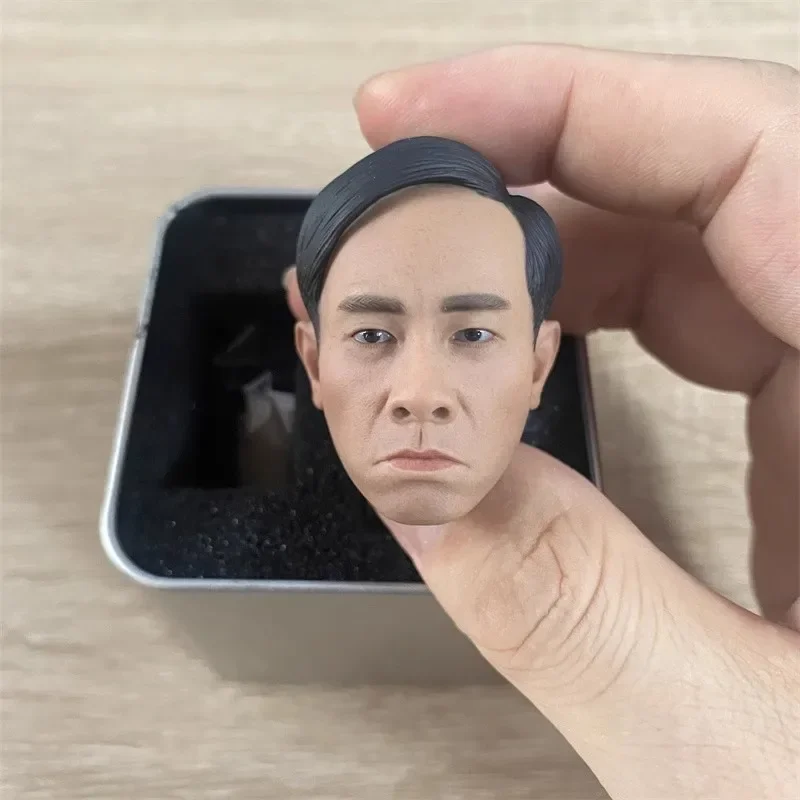 1/6 Scale Young and Dangerous Head Played Peter Chen Jordan Chan Roy Cheung Head Sculpt for 12in Male Solider Action Figure Toy