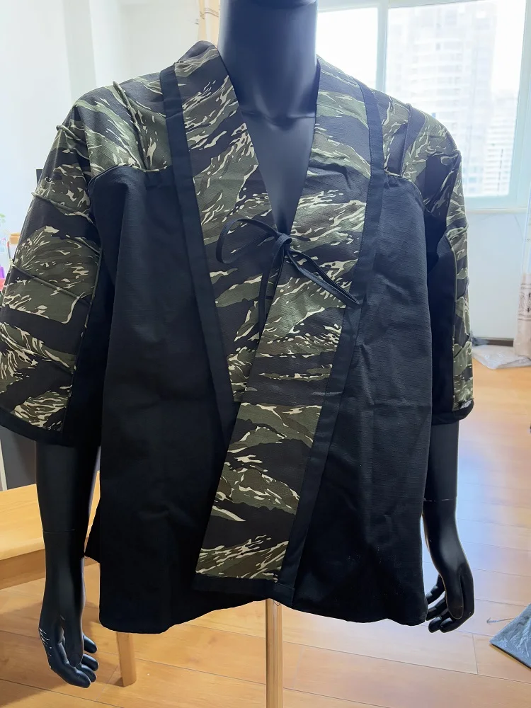 

Рубашка с улучшенной вышивкой в китайском стиле, доспехи, плащ, тренировочная куртка, весна и осень