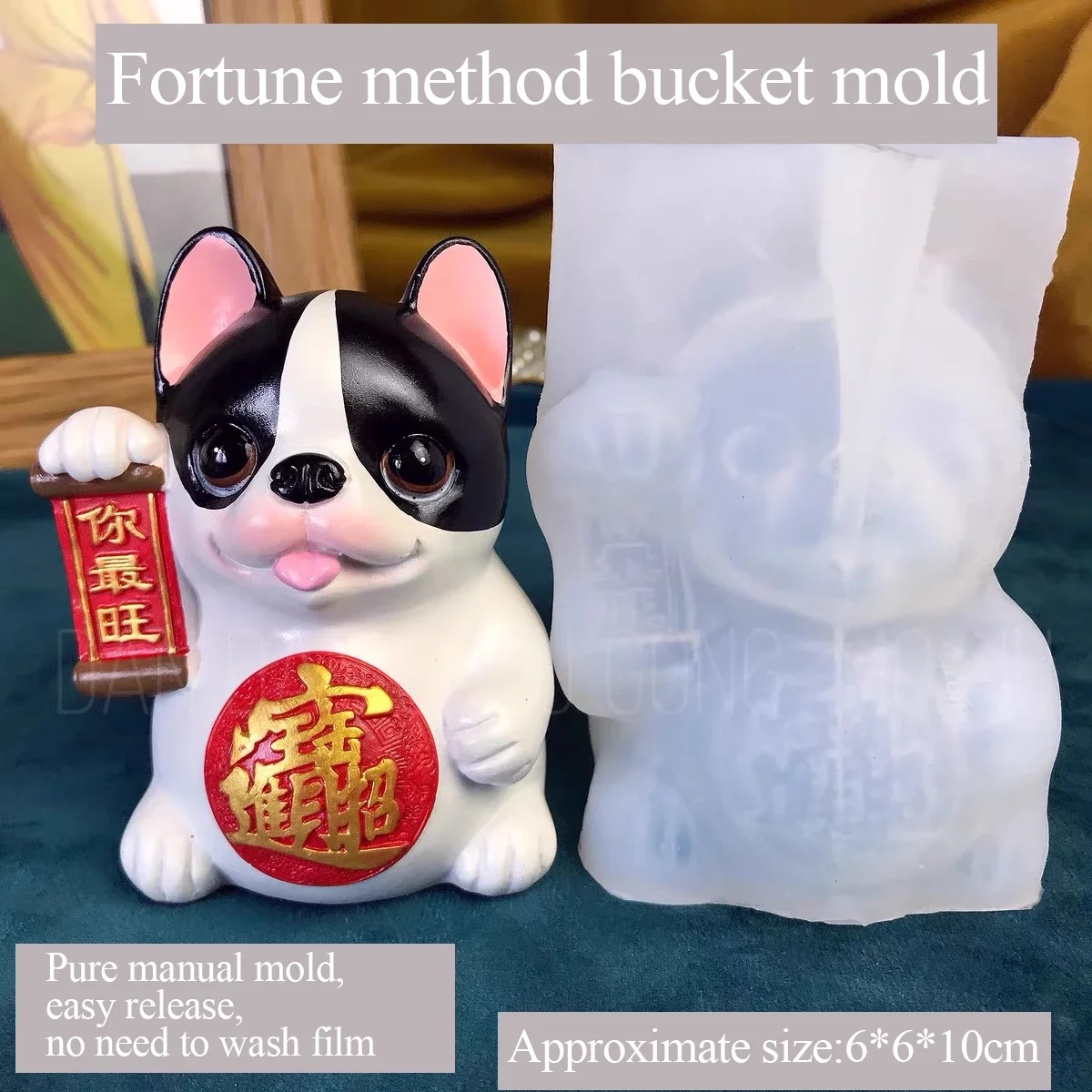 3D Silicone Mold for DIY, Drip Glue, 3-Dimensional Mold, fortune method, Fighting, Thin, Manual, Exclusive