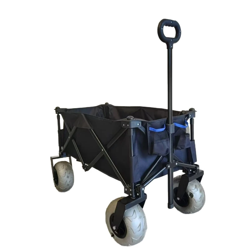 Beach Picnic Camping Carts Gather Portable Luggage Outdoor Folding Small Trailers