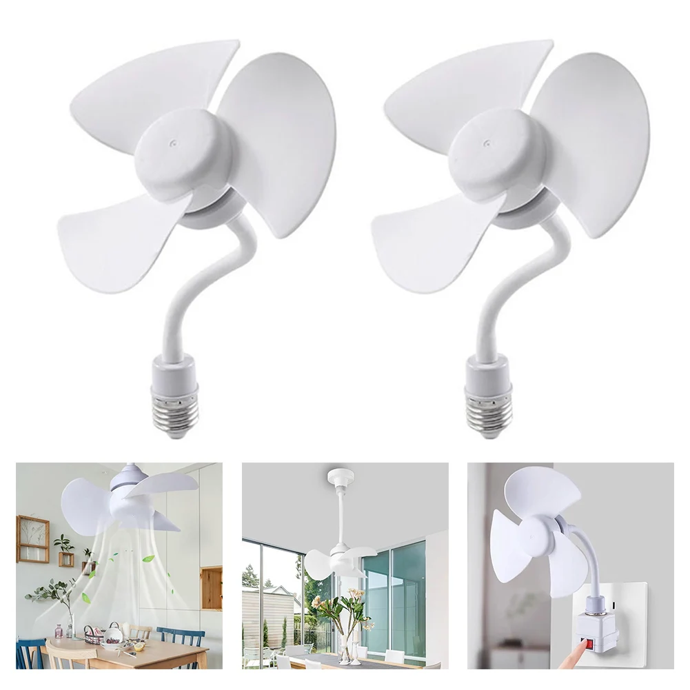 Compact Size Adjustable Wind Direction Study Desk 14cm Diameter Easy Installation Quiet Performance Small Footprint