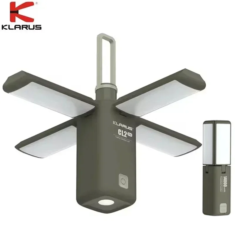 KLARUS CL2 Pro 14000mAh High Capacity Camping Lights Tent Lantern