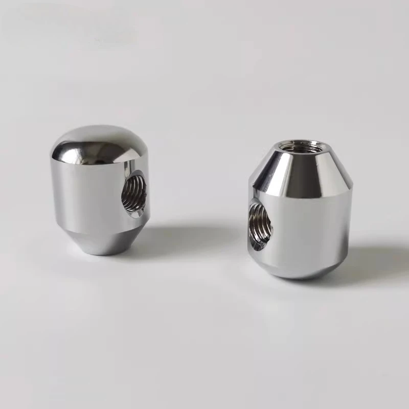 2PCS M8*1mm Inner Tooth Tee LED Jewelry Counter Display Spotlight Accessories T-Shaped Joint Double Headlight Adapter Connector