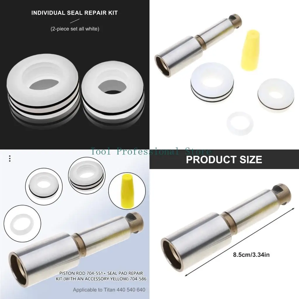 

57QF Airless Sprayer Replaceable for 440 540 640 Accessories Part Seal Rings for Household Metal Easily Handle Parts