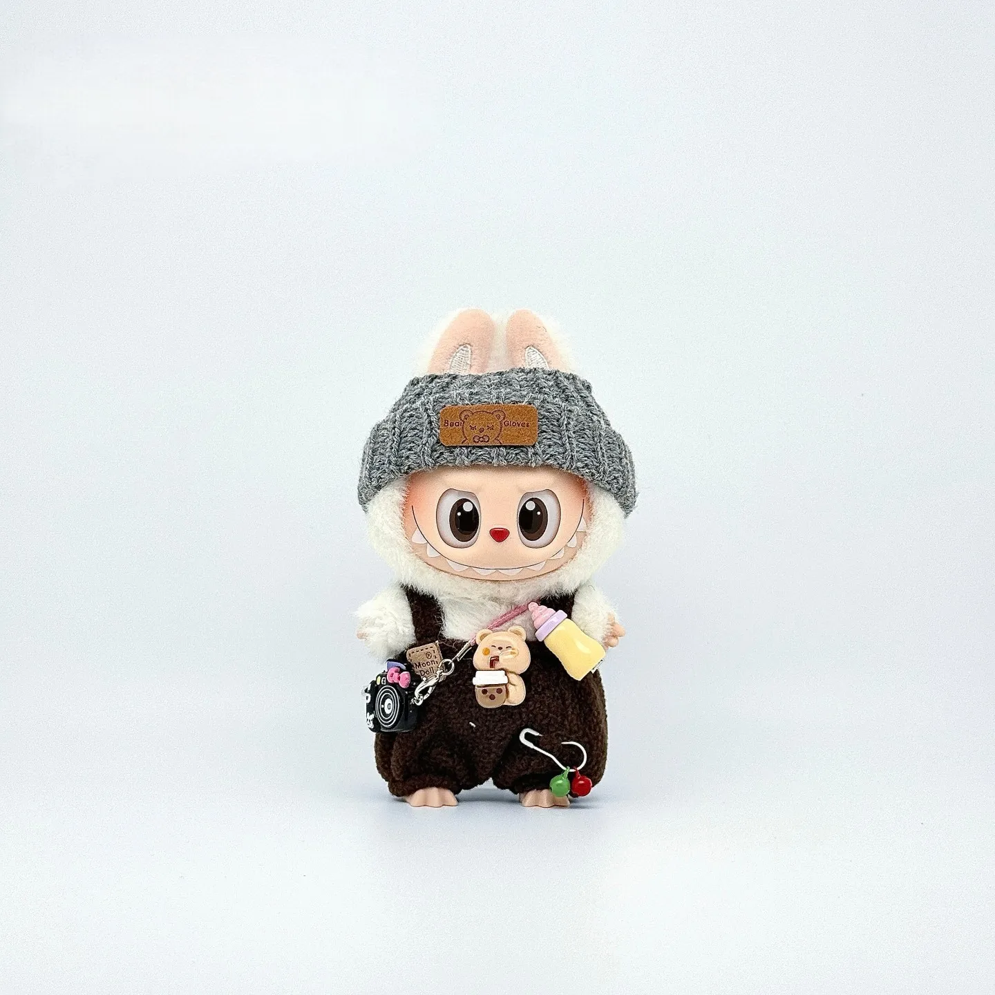 

Cute Doll Clothes Lovely Labubu Clothes Set Suitable for 15cm 17cm 1st-3rd Gen Labubu Lovely Exo Kpop