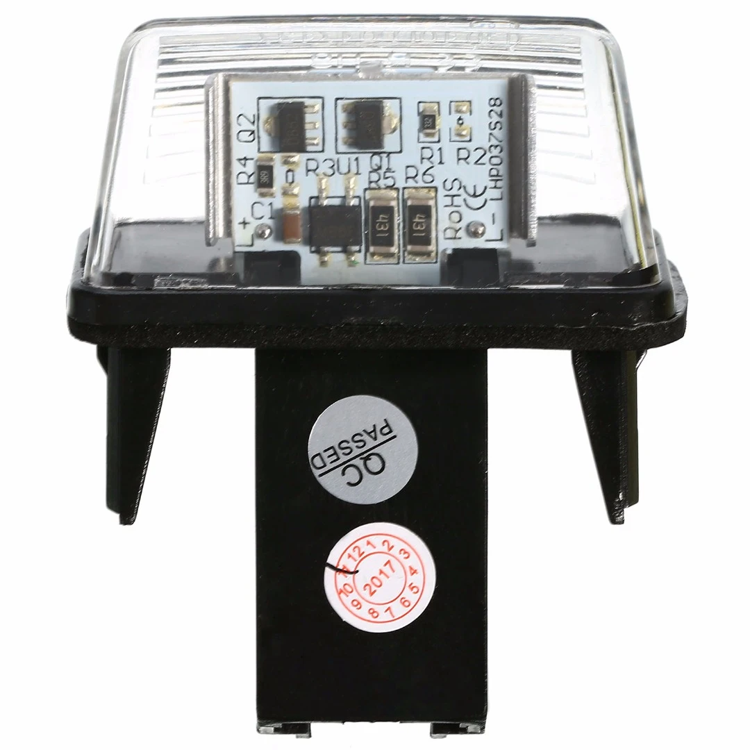 

Reliable-12V 6500K 18LED License Plate Light Bright White Lamp License Plate Light For 206/307/308 For Citroen C3/C4/C5
