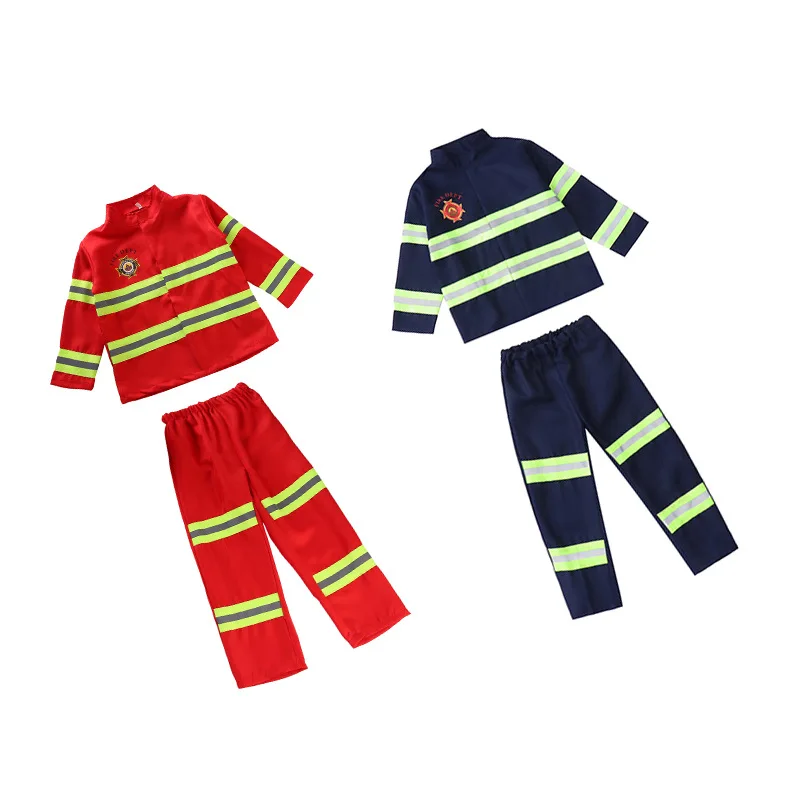 Children's Firefighting Clothing Occupational Experience Kindergarten Firefighting Toys Children's Firefighters Clothing Perform