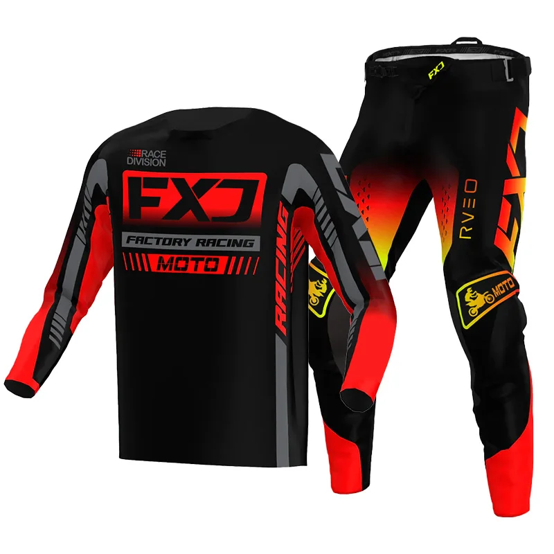 

motocross gear set racing suit Off-road MX DH BMX ATV MTB Enduro MOTO Mens Kits Women's mountain Motorcycle Combo Downhill