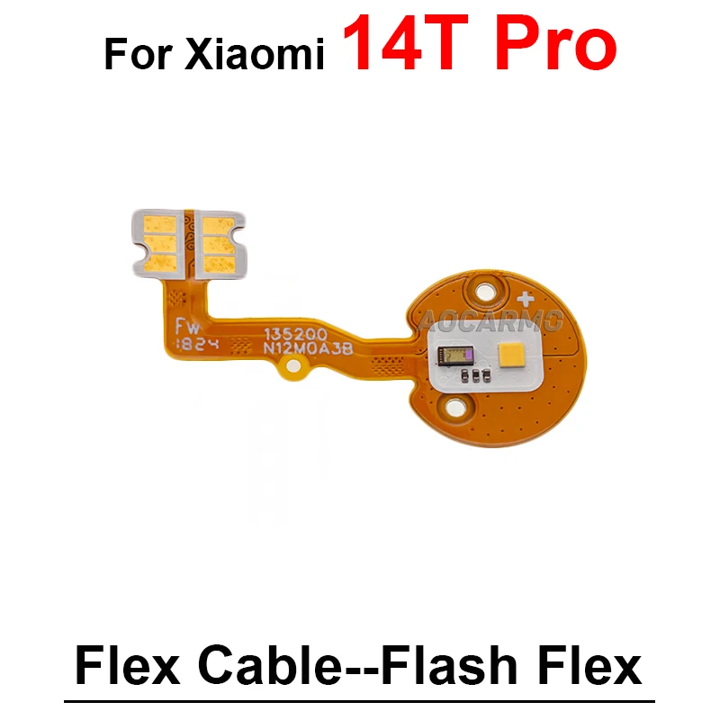 For Xiaomi 13 Lite 13t 14 14U 15 Pro 15t 14t Pro Flash Light