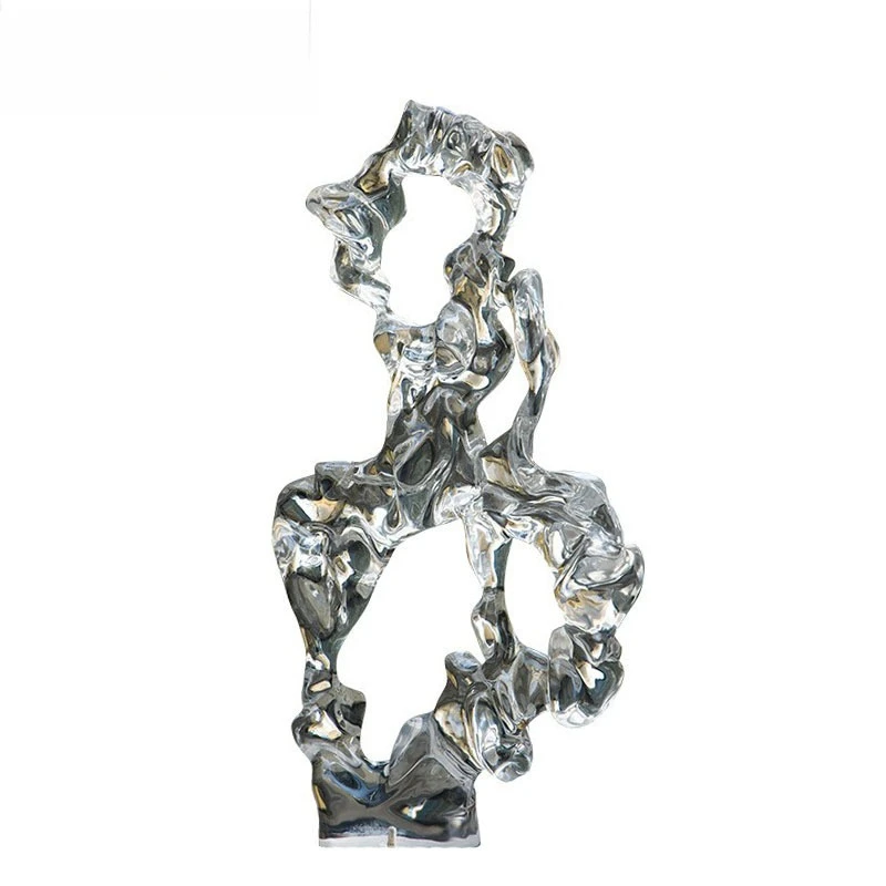 

Современный свет, роскошный входной орнамент, прозрачная скульптура, отель, гостиная, офис продаж, посадка, тайху, камень, искусство, поделка из смолы