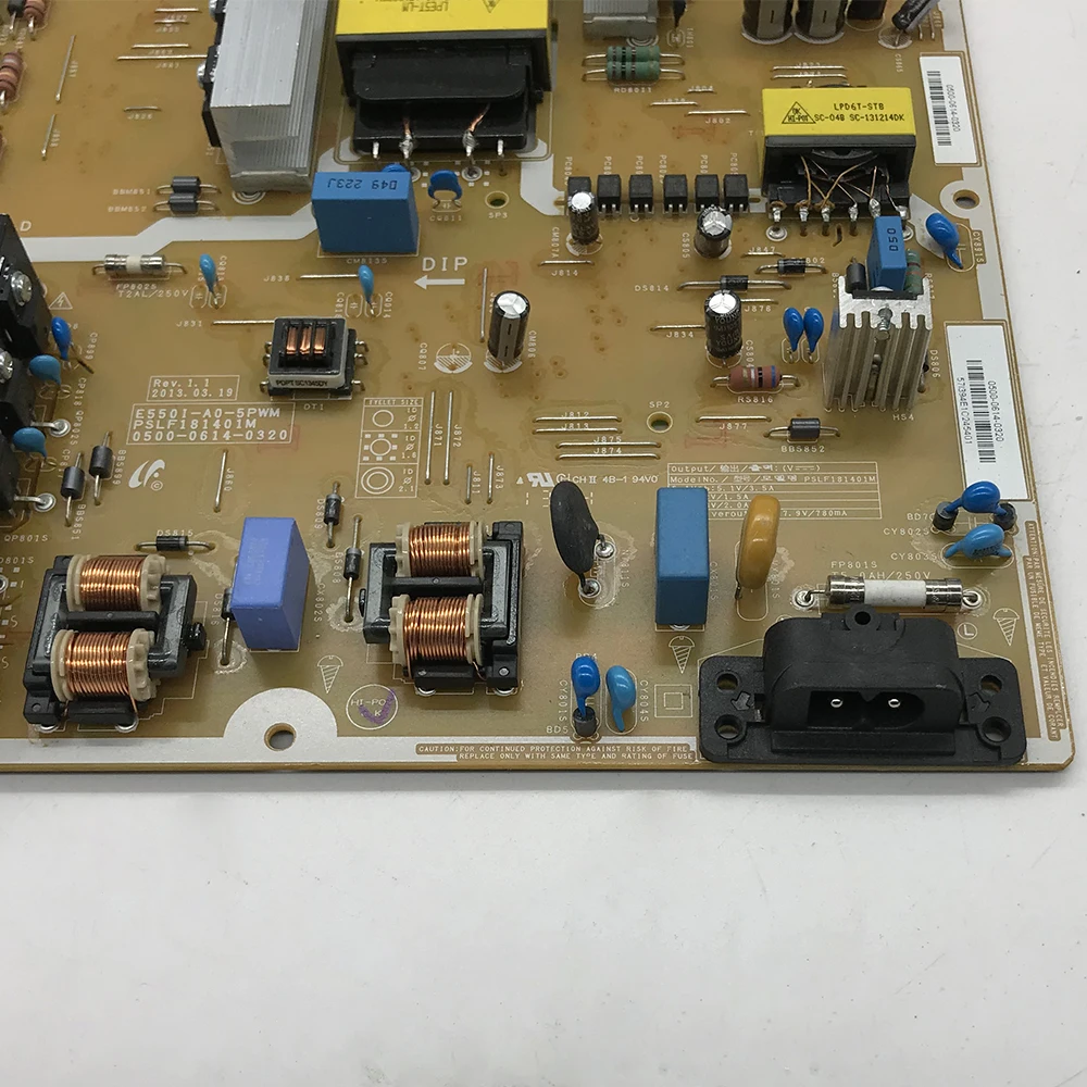 E550I-AO-5PWM PSLF181401M 0500-0614-0320 لوحة امدادات الطاقة للتلفزيون. الخ. ملحقات التلفزيون الأصلي E550I AO 5PWM بطاقة الطاقة