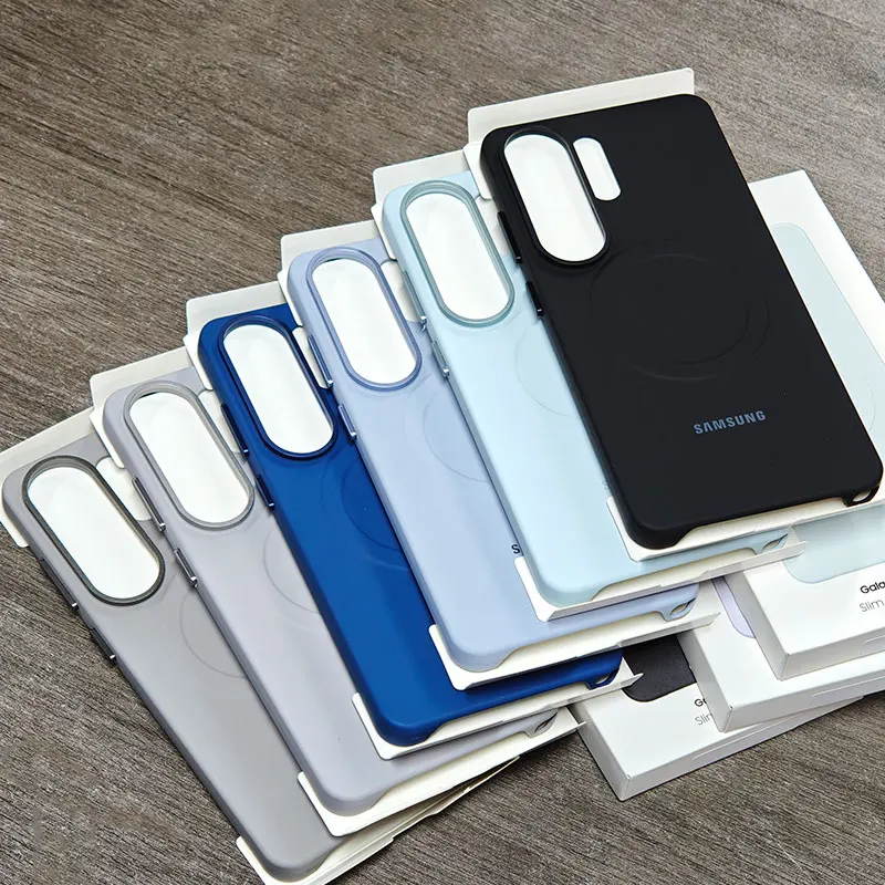 Für Samsung Galaxy S25 S26 Ultra S25Ultra S26Ultra Hülle Magnetische PC Ultradünne Rückseiten-Schutzhülle s26ultra Magsafe Handyhülle