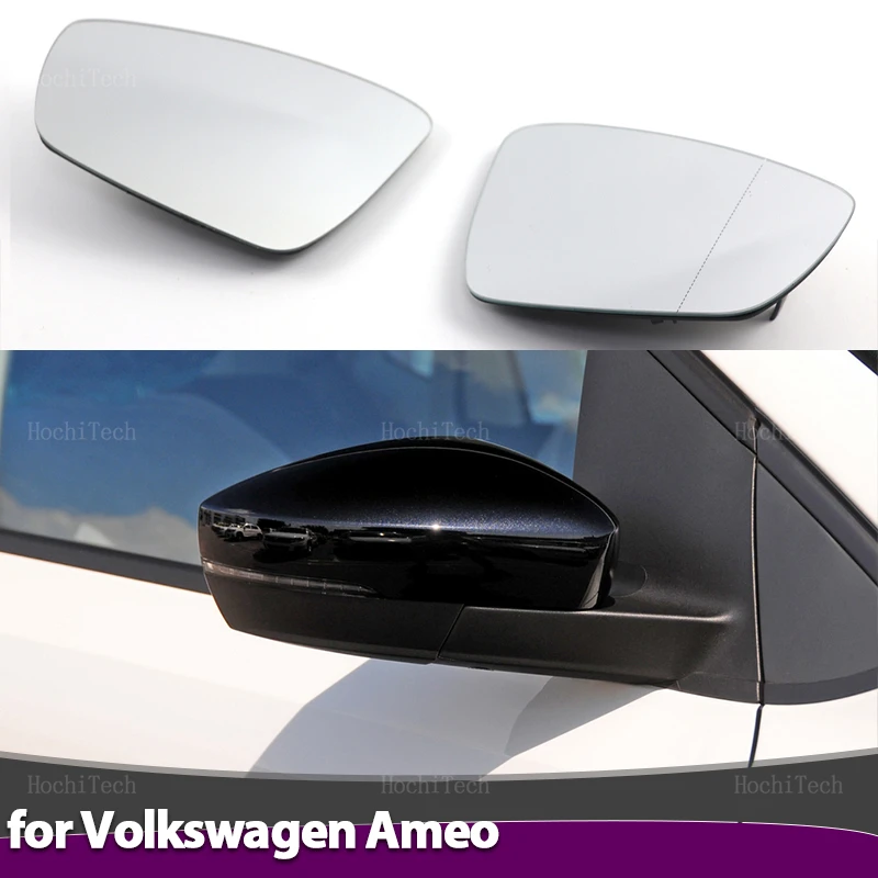 

Боковое зеркало с подогревом и электрическим крылом для Volkswagen VW Ameo высококачественное левое или правое автомобильное боковое зеркало с подогревом стеклянный объектив