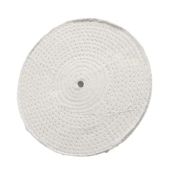 8 Inch 200mm Buffing Polishing Wheel Buff Pads Cotton Cloth Jewelry Polishing Grinder Pad Mirror Polishing Wheel Scratch Removal