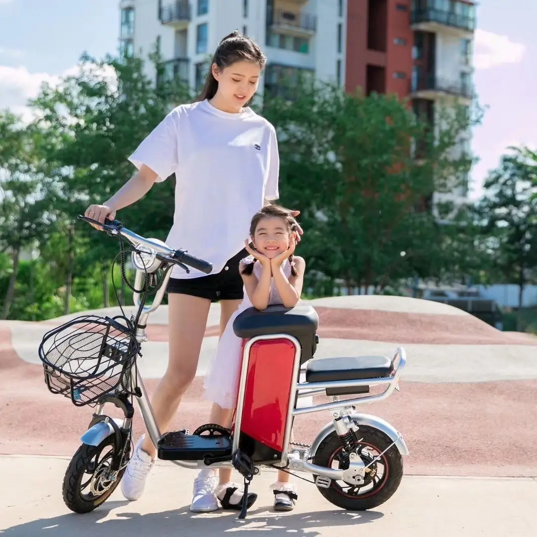 Di scooter électrique, transport adulte pliant, mini voiture à batterie parent-enfant