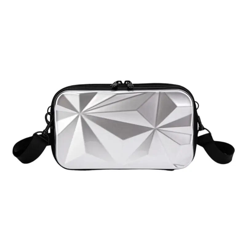 31BA Zippered Camera Storage Case for Pocket 4P Camera, Hard Shell Travel Carry Bag with Shoulder Belt and Top Pocket