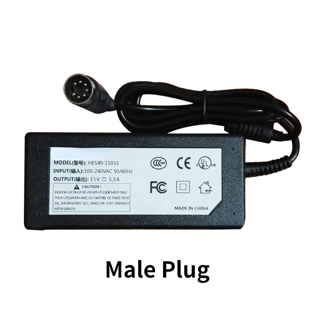 

HES49-15033 15V 3.3A Power Adapter Suitable For HiTRON 15V3.3A 7-hole Male Plug Female Plug HES49 15033