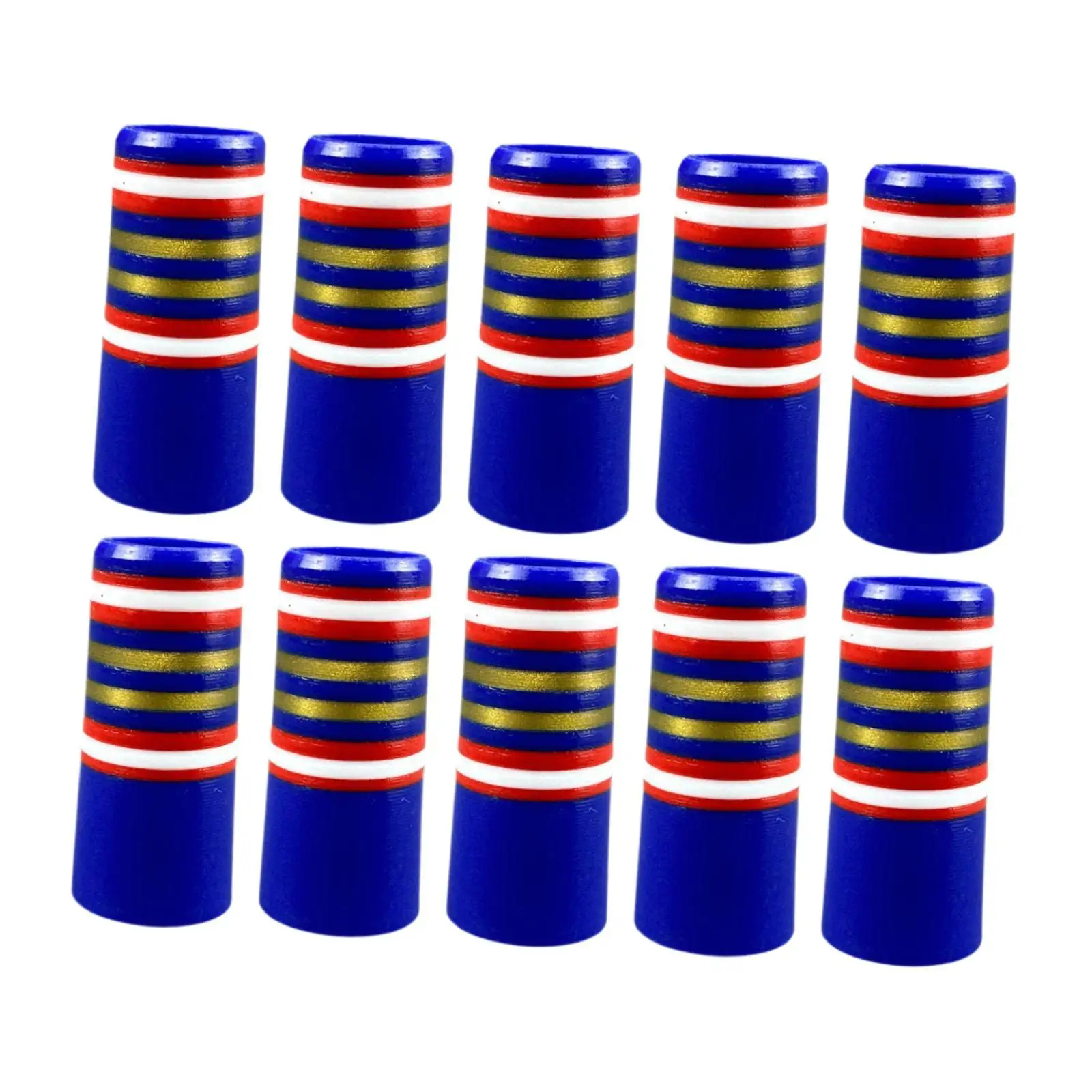 

Железные наконечники для гольфа, 10 шт., цветной торцевой колпачок из полипропилена для обслуживания и ремонта вала клюшки для гольфа, аксессуары