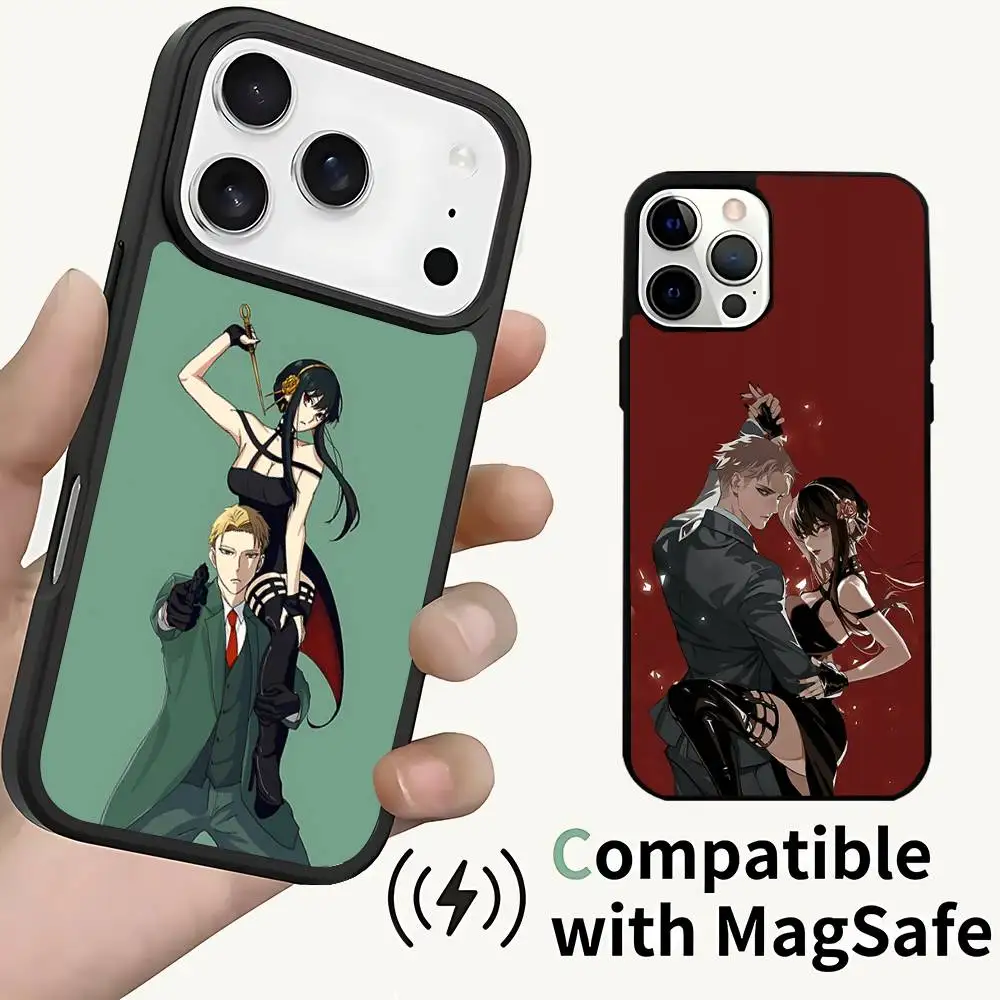 

Thorn Princess Yor F-Forger Phone Case For iPhone 17,16,15,14,13,12,11,Pro,Max,Plus,Mini,SE4,E Magnetic Magsafe Wireless