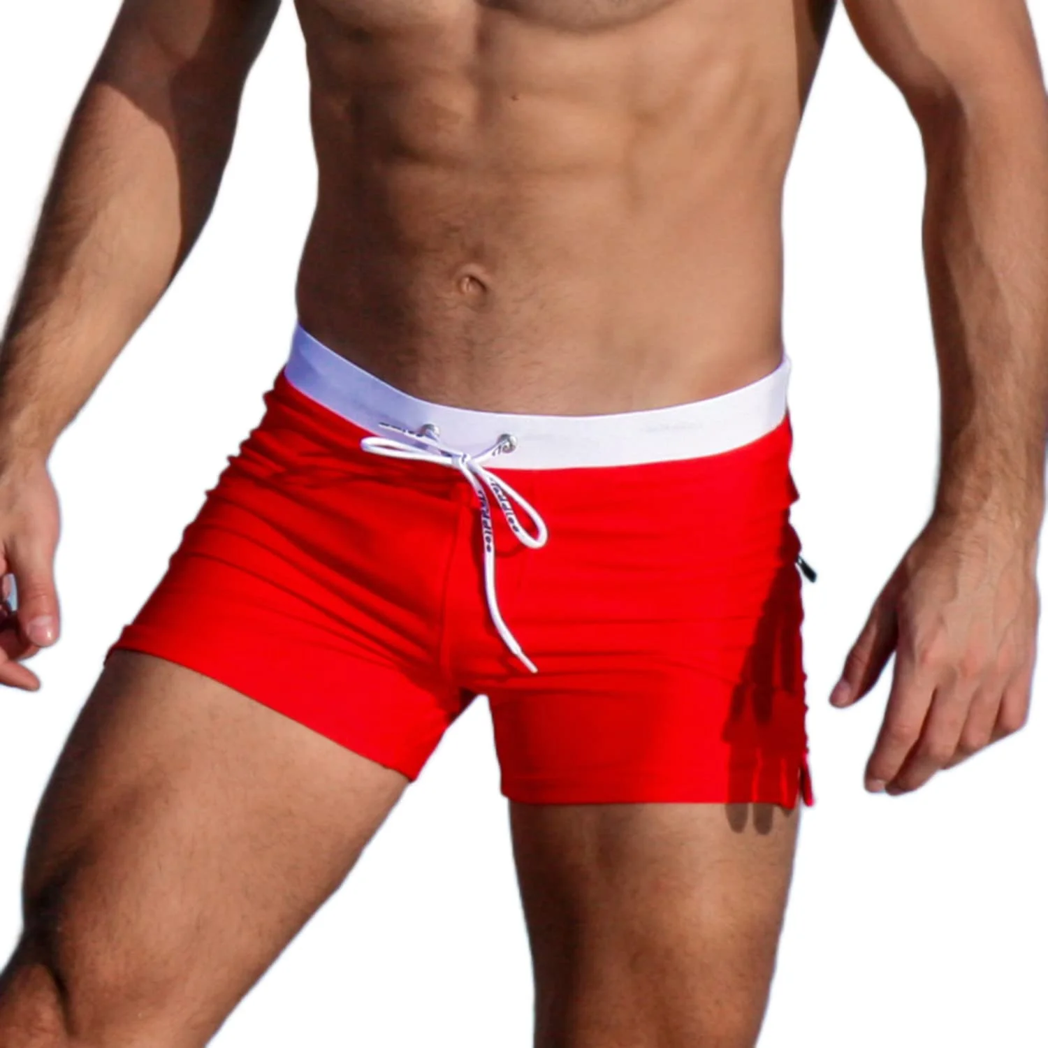 

Taddlee Men Swimwear Swimming Boxer Briefs Bikini Pockets Solid Swimsuits Trunks