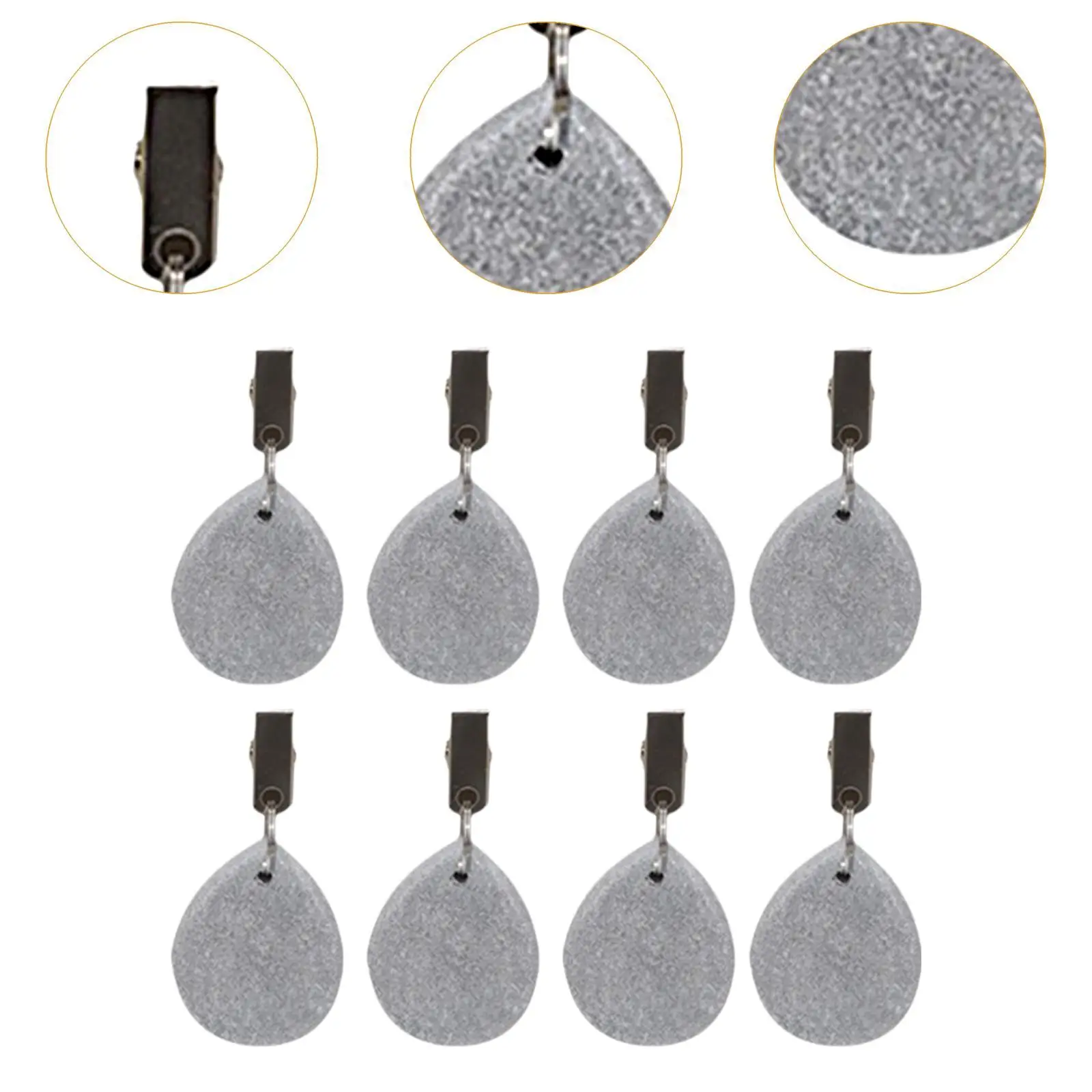 8x Tablecloth Weights Dinner Table Cover Decoration for Picnic Party Garden