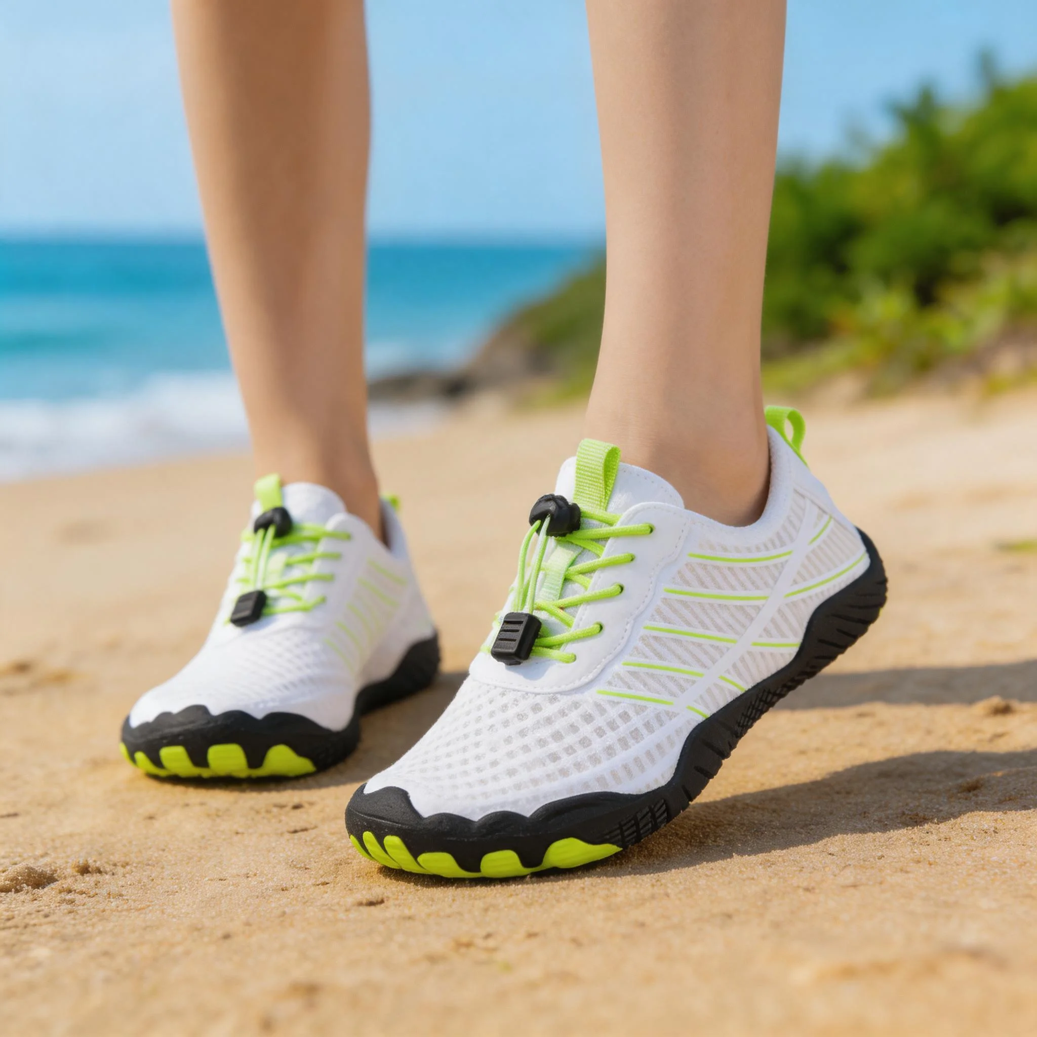 Women's Fitness, River Trekking, Outdoor, Beach, Sports, Waterskiing, Rafting, Wading, and Swimming Shoes