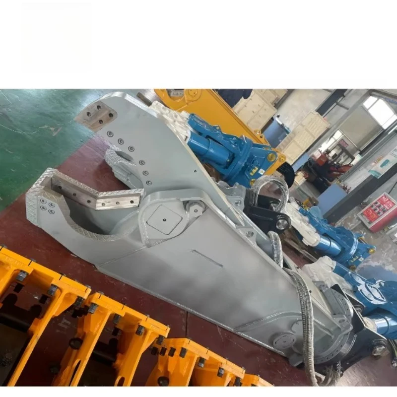 Hydraulic Scrap Shear 8-12t Excavator Tool for Metal Recycling and Industrial Waste Processing