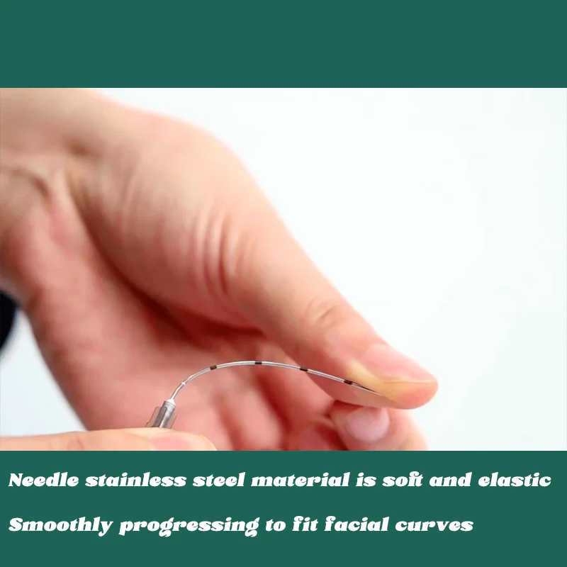 50 قطعة أنبوب حقن مملوء 21G22G27G14G18G23G25G ملحقات إبرة الوشم الحادة الصغيرة #4