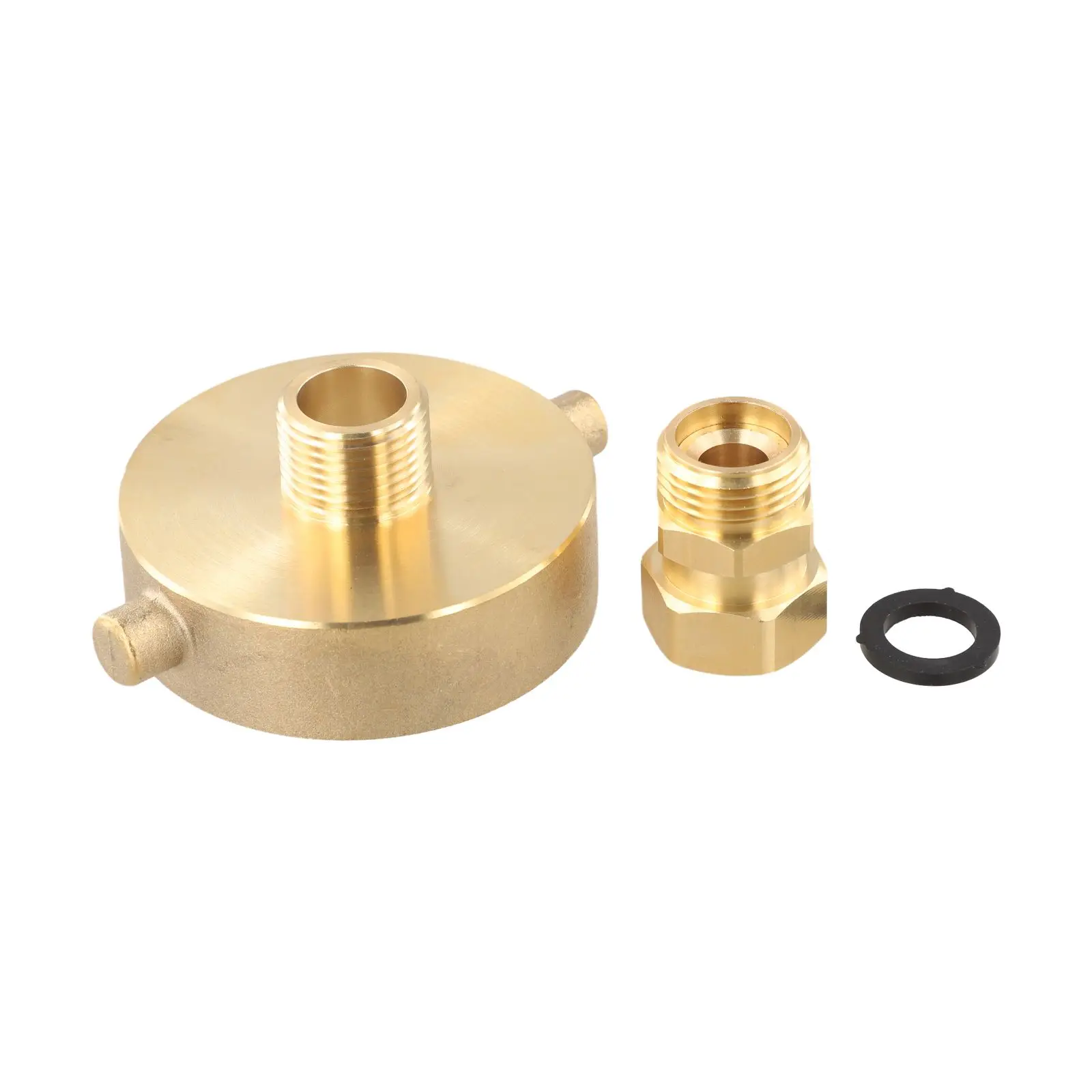 Brass Hose Adapter NST Female Fitting 2-1 2 NH Female X 3 4 for ght Male Fire Hose Adapter Municipal Facilities Quick Connect