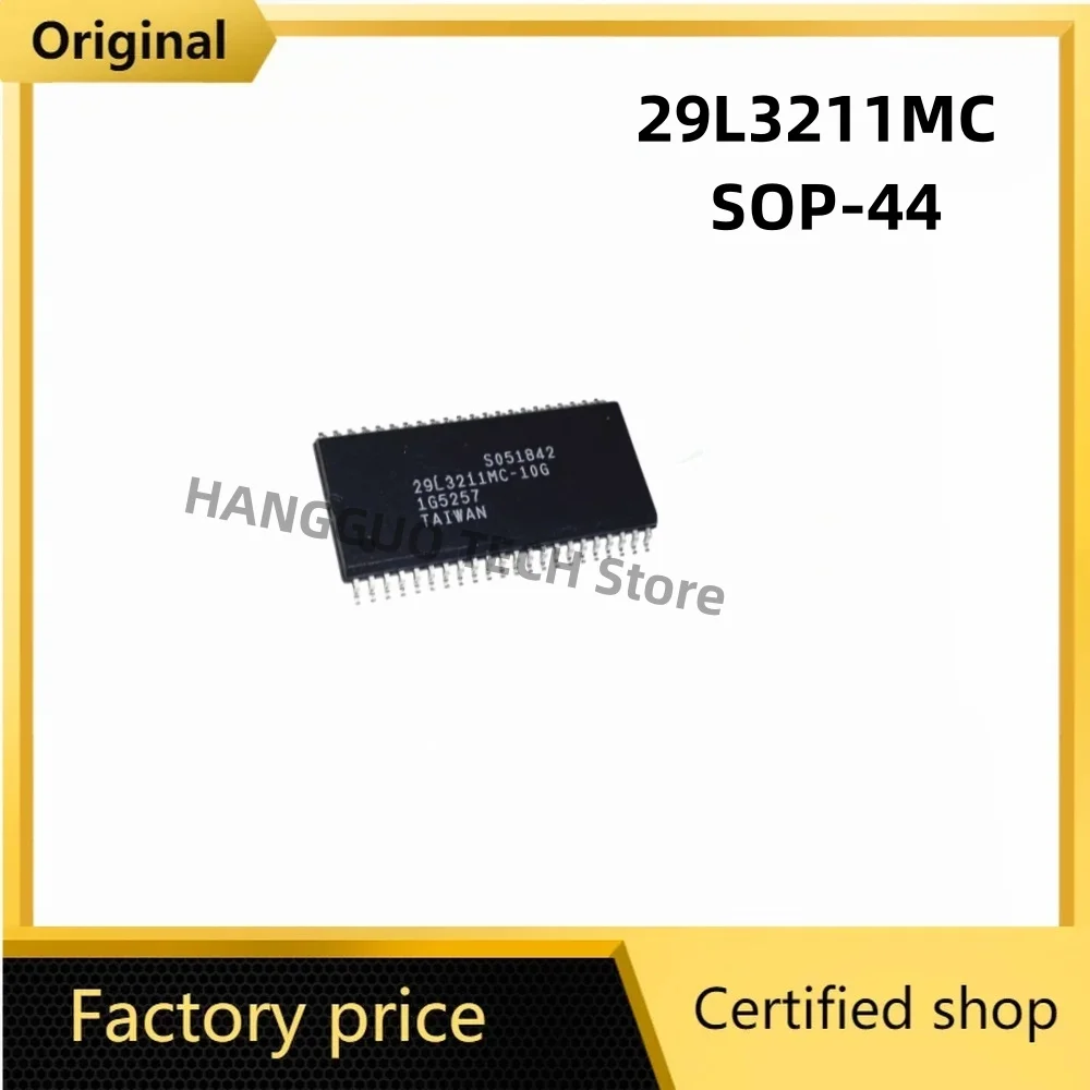 5Pcs/Lot Original 29L3211MC-10G MX29L3211 MX29L3211 29L3211 SOP-44 memory IC Chip