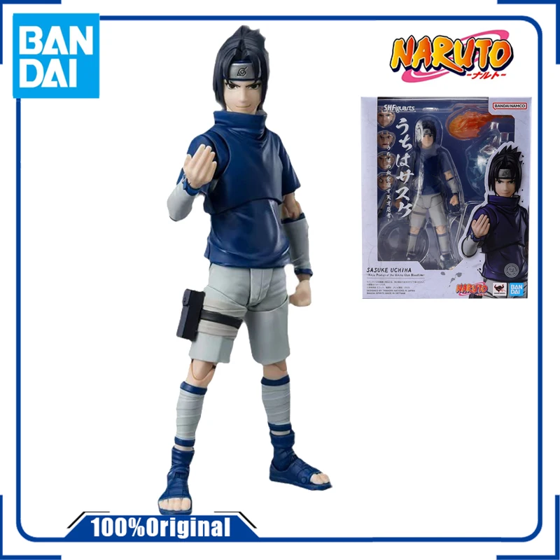 

Bandai S.H.Figuarts NARUTO Uchiha Sasuke Ninja Prodigy of The Uchiha Clan Bloodline Anime ActionFigure Toys for Gift Collectible