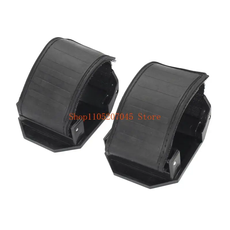 

37cd 2Pcs Windshield Clamp Round Wind Shield Fixed Clamps Clips for UTV Motorcycle