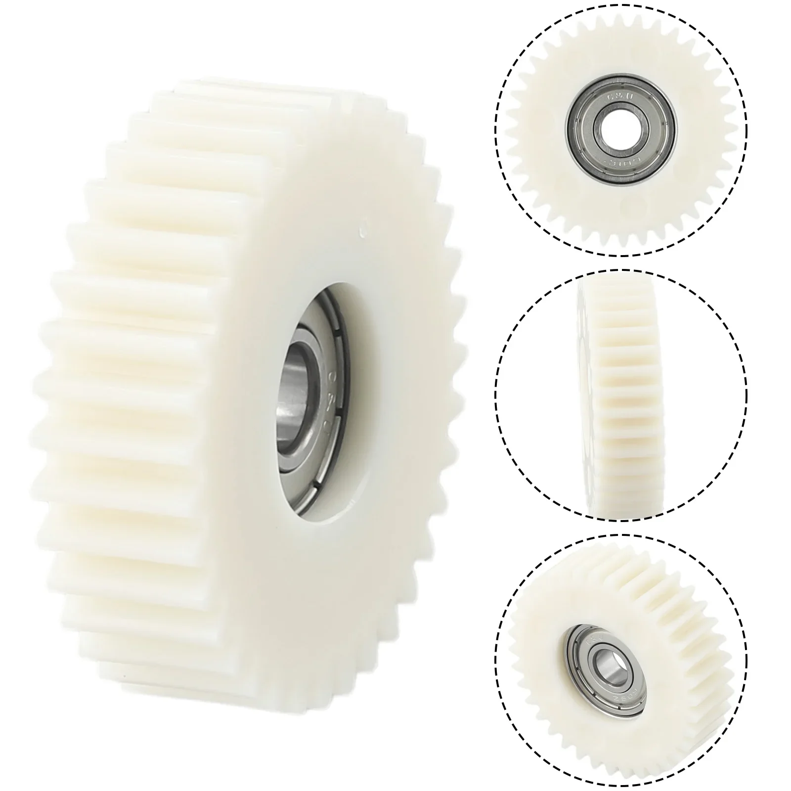 High Quality New Gear ​for Bafang Motor Motor Gear Nylon Parts Steel Wheel Hub White Accessories Bicycle Clutch