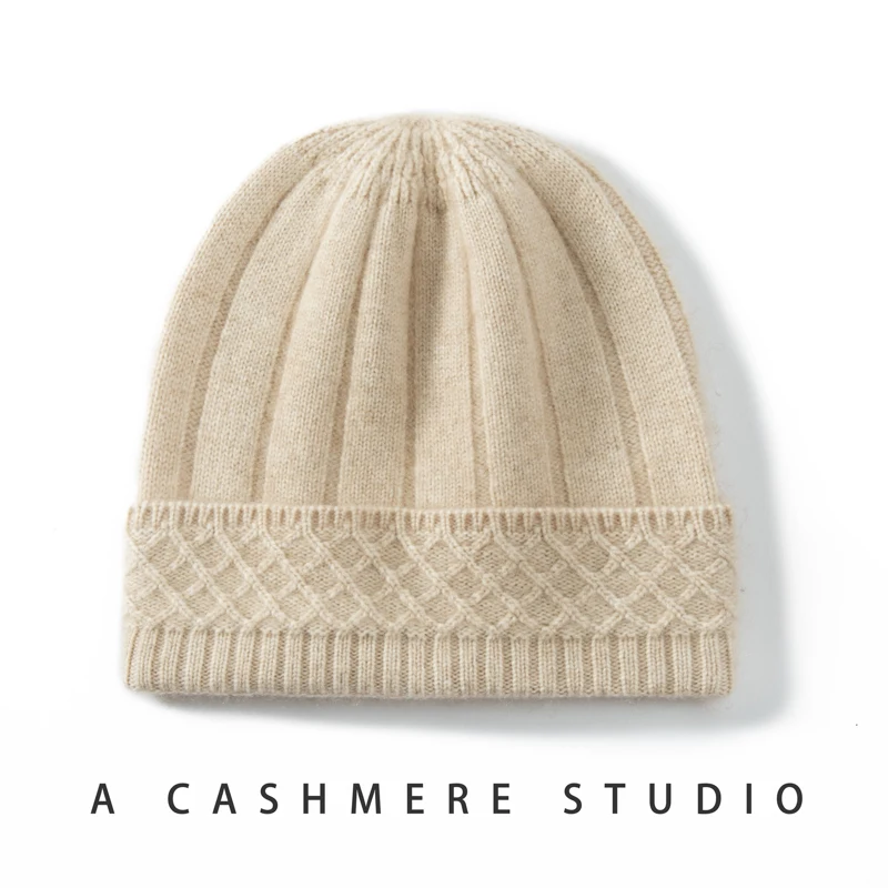 unisex-winter-warm-woolen-knitted-hat-embroidered-round-cap-breathable-non-folding-cap-for-men-and-women